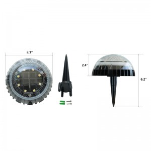 Solarna lampa podłogowa-oświetlenie ogrodowe